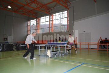 La competiția de tenis de masă au participat 71 de silvicultori