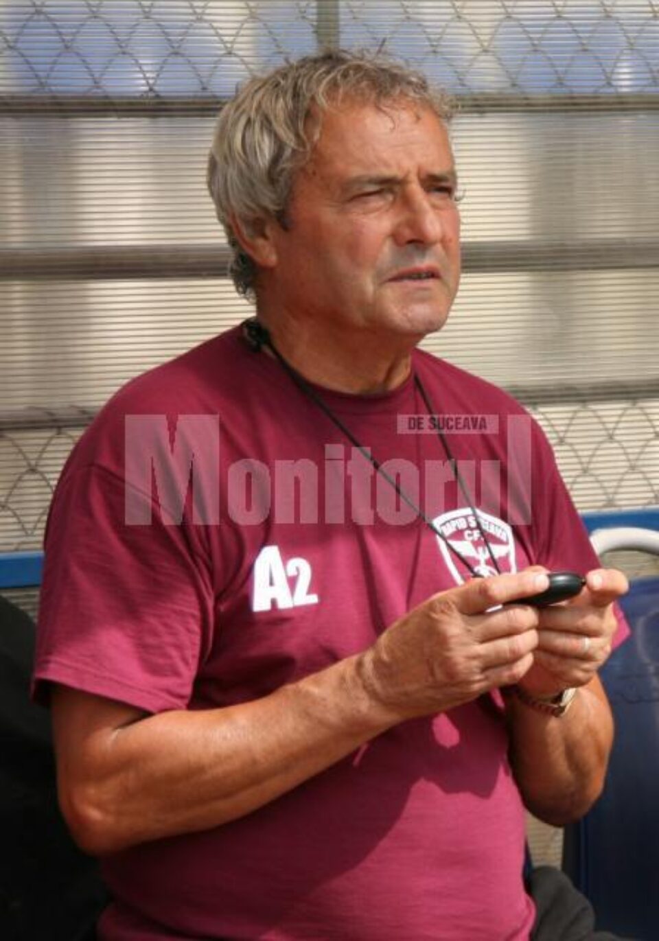 Ion Buzoianu, un antrenor supărat