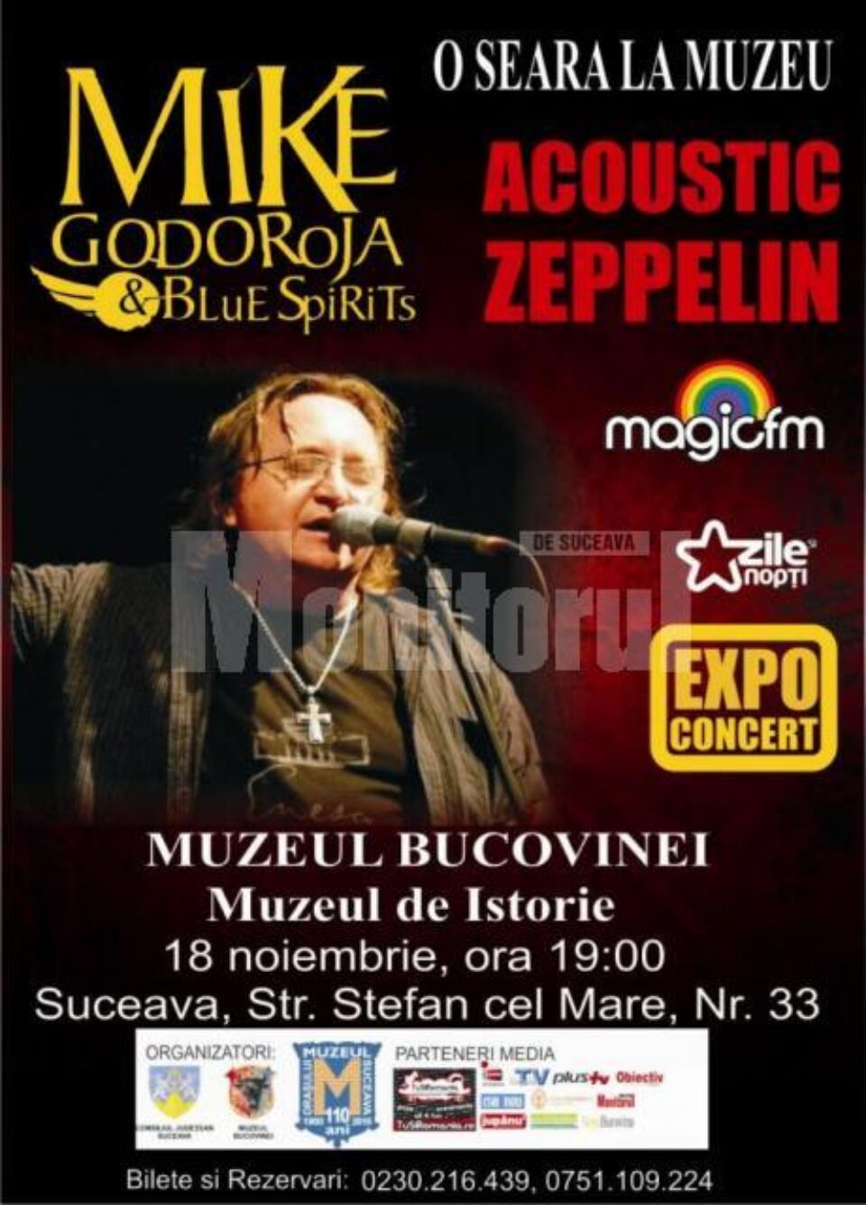 O seară la muzeu...: Mike Godoroja și Blue Spirit concertează la Muzeul de Istorie O seară la muzeu...: Mike Godoroja și Blue Spirit concertează la Muzeul de Istorie