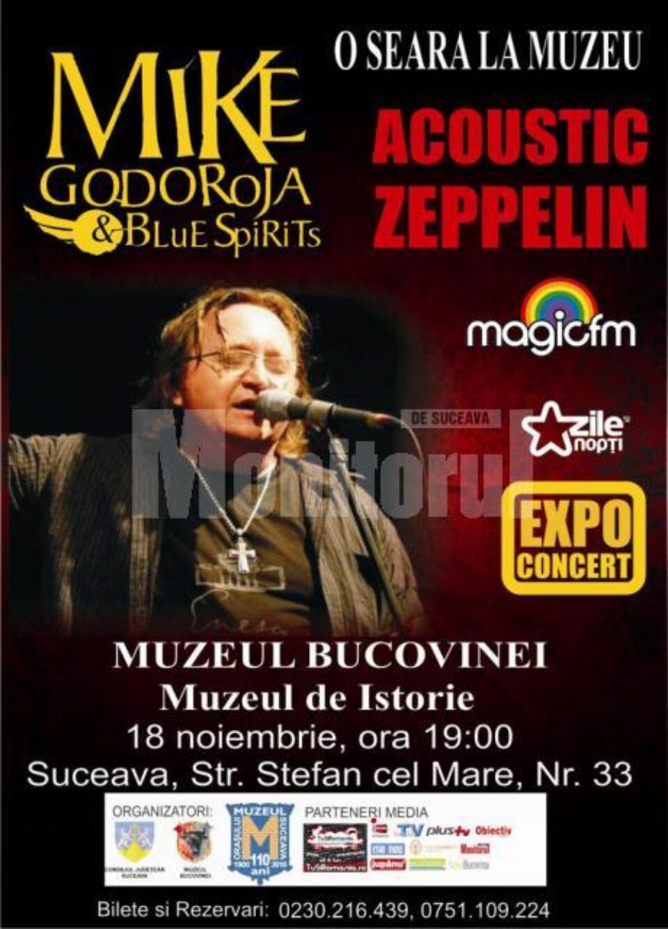 O seară la muzeu...: Mike Godoroja și Blue Spirit concertează la Muzeul de Istorie