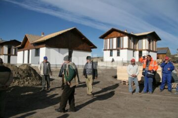 Case austriece construite pentru sinistrații din Grănicești