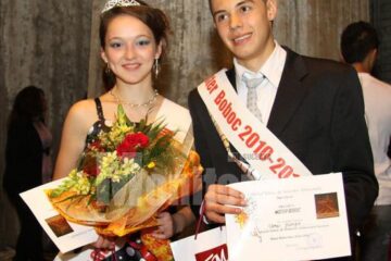 Anca Blîndu și Adrian Ursu, Miss și Mister Boboc 2010 la Alimentar