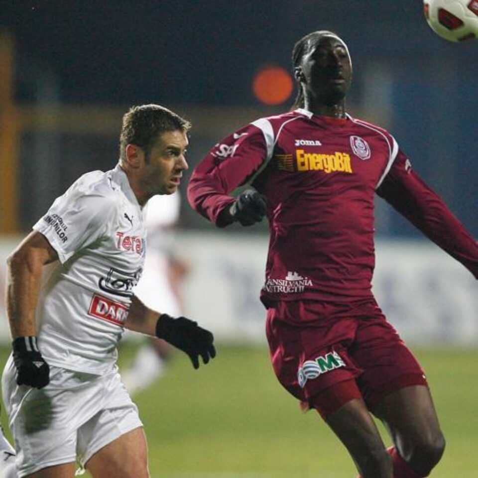 Traore a reușit o dublă în meciul de la Bistrița