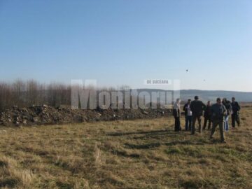 Autoritatile s-au adunat la fata locului, constatand dezastrul