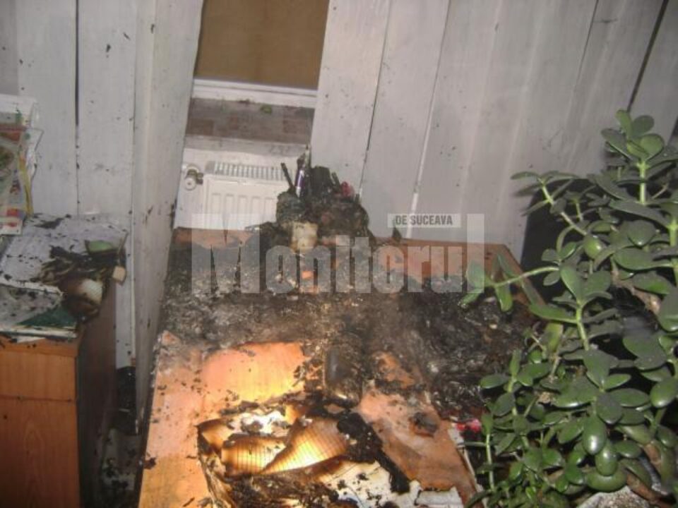 Alertă pompieri: Incendiu de la o candelă, la Cantina Ajutor Social Suceava