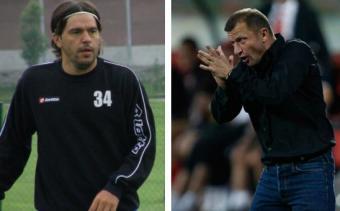Contra (stânga) și Dorinel Munteanu, protagoniști într-un derby neașteptat