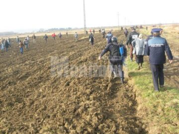 Scapati in camp, satenii s-au napustit spre tractoare