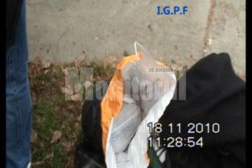 Punga cu cannabis din mașina confiscată de poliție