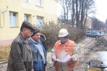 Ultima porțiune de stradă pe care se mai înlocuiește conducta de canalizare