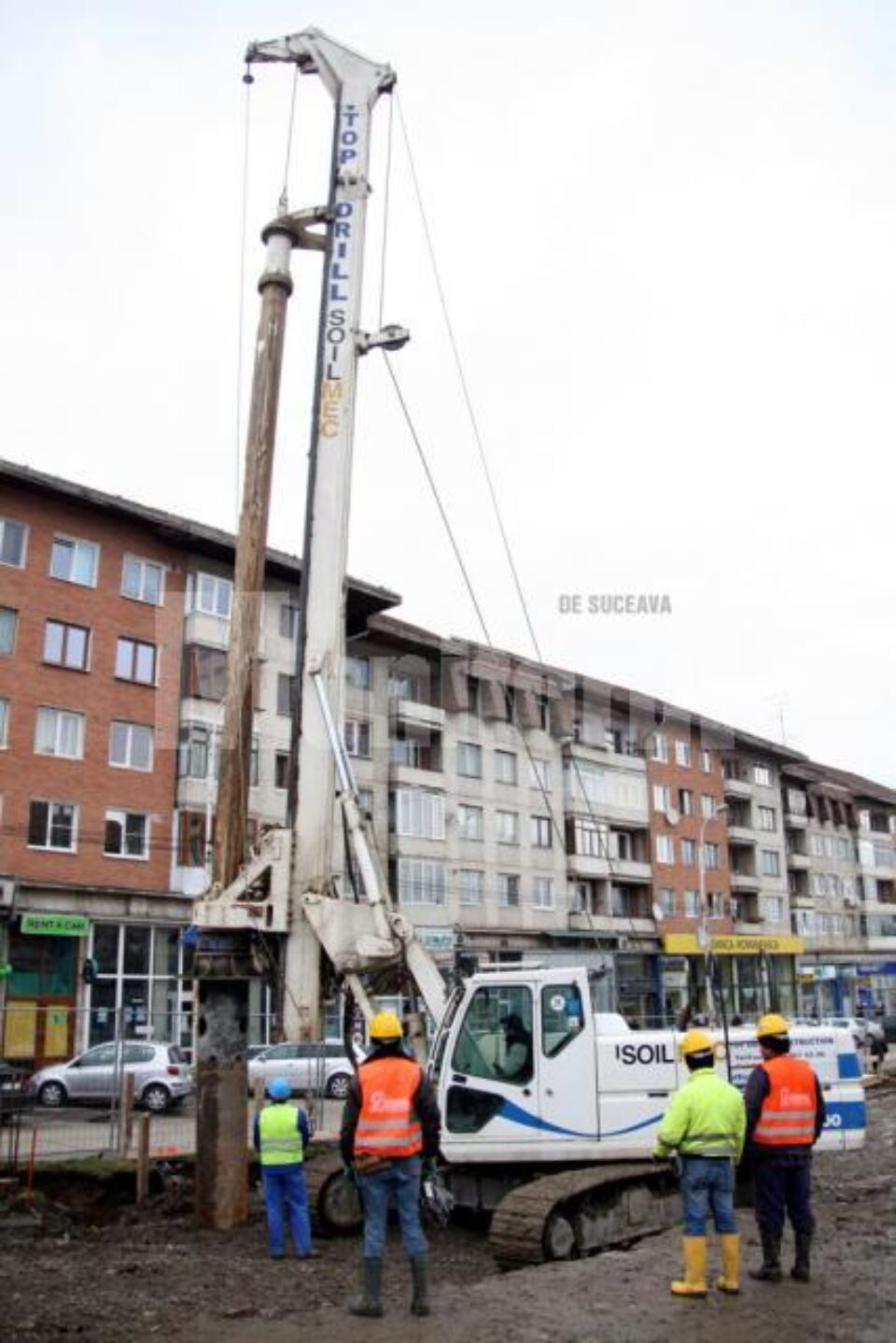 Mașinăria, adusă de la București, este una din cele mai performante din Europa
