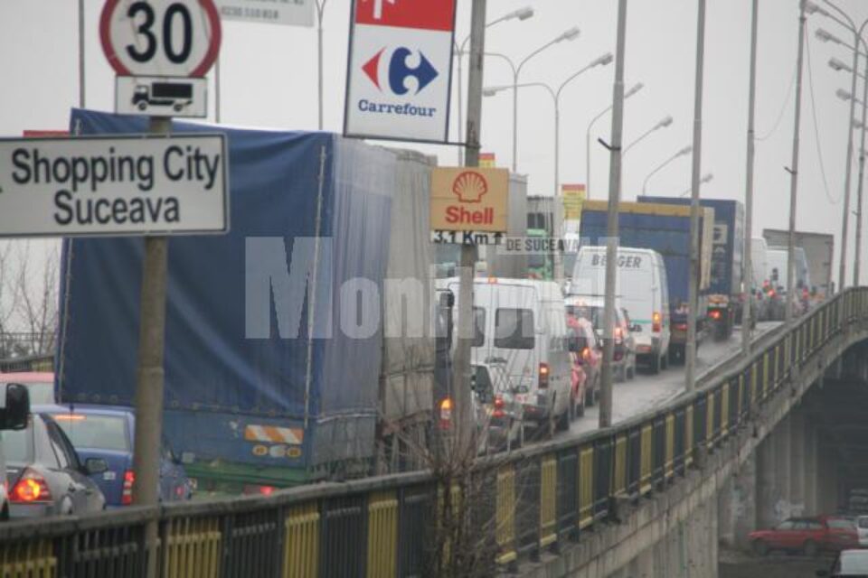 Traficul rutier în Ițcani a fost dat peste cap