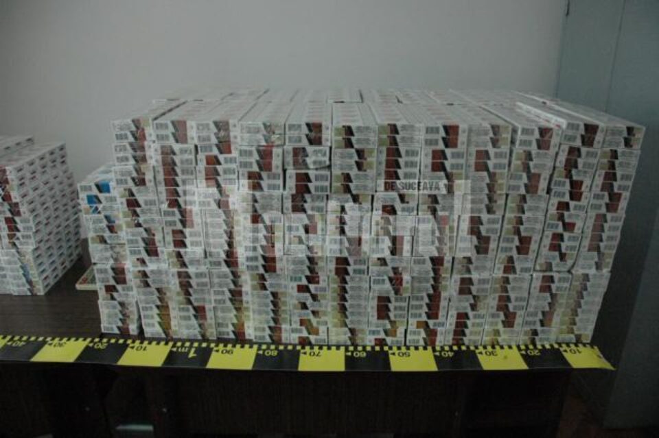 Țigările de contrabandă au fost ridicate în vederea confiscării