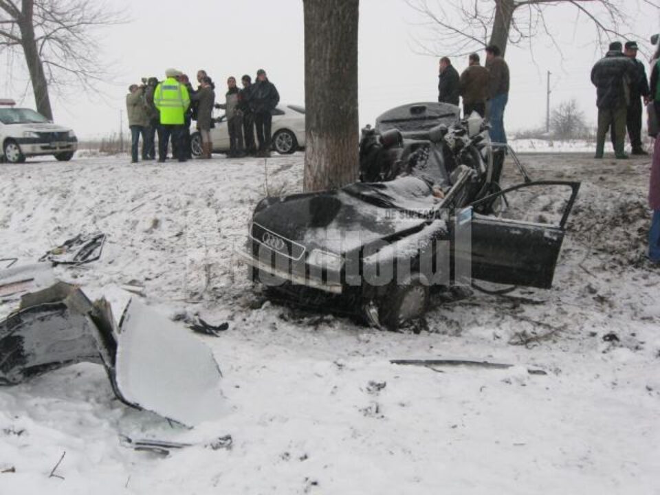 Accident cu patru morți, petrecut în martie, în satul Braiești, de un șofer beat
