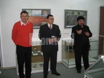 Moment de la deschiderea expoziției