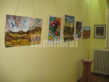 Secvență din expoziția de la Galeria Taras Șevcenko