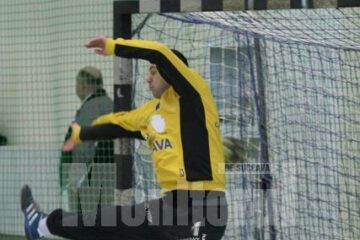 Portarul Bogdan Pralea a făcut un meci excelent la Baia Mare