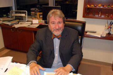 Mihai Horodniceanu vorbește cu pasiune despre proiectele de construcții ale metroului newyorkez pe care le supervizează. Foto: MEDIAFAX