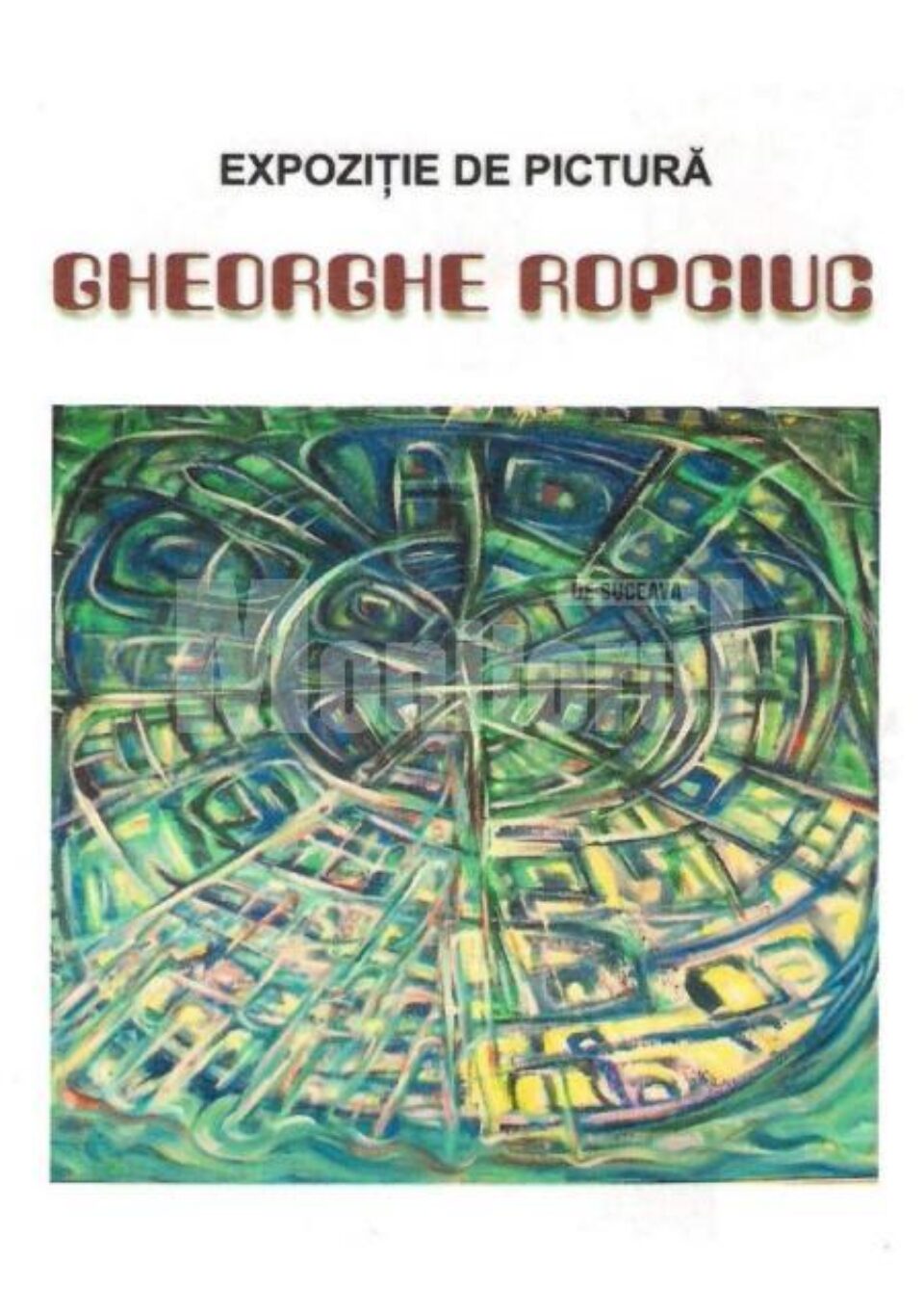 Vernisaj: Expoziție de pictură