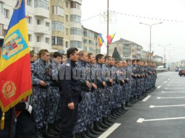 Rezultate: Zeci de elevi ai Școlii de Subofițeri Jandarmi Fălticeni, recompensați de Ziua Națională