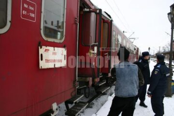 Haos pe calea ferată