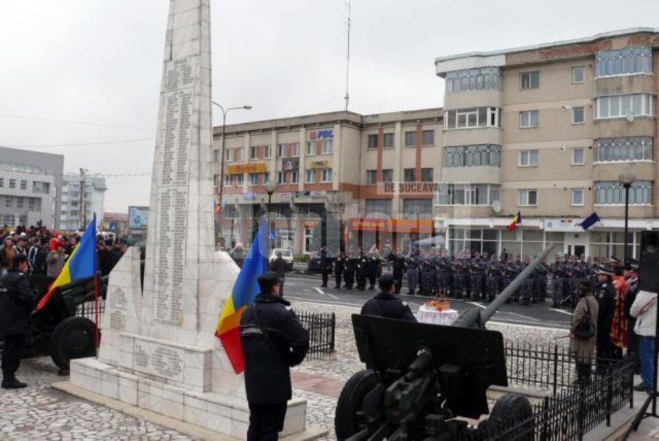 Ziua de 1 Decembrie a fost sărbătorită și la Fălticeni