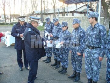 Rezultate: Zeci de elevi ai Școlii de Subofițeri Jandarmi Fălticeni, recompensați de Ziua Națională