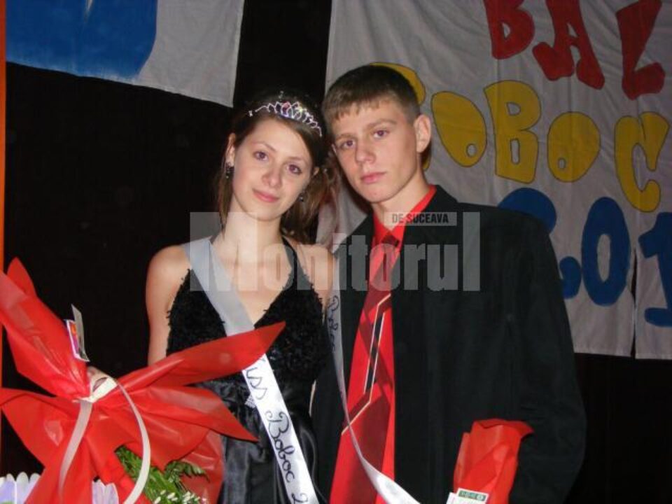 Irina Coneac și Alexandru Ieremie, cei mai frumoși boboci de la „Andronic Motrescu”