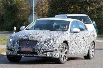 Jaguar XF Facelift prototype