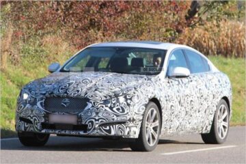 Jaguar XF Facelift prototype