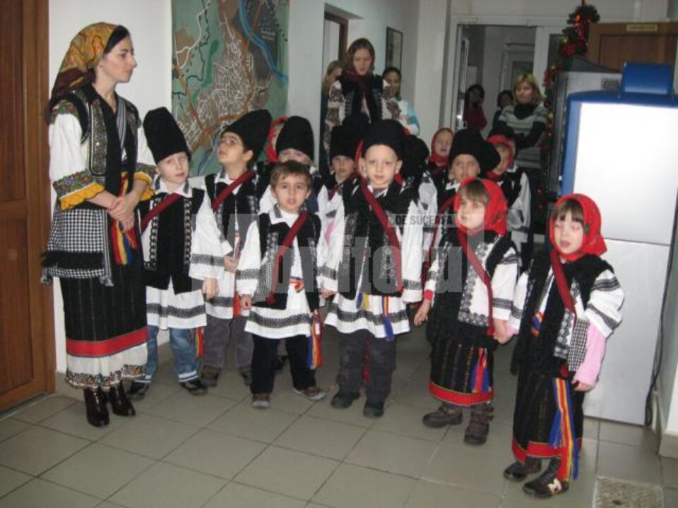 Primii colindători la Monitorul de Suceava