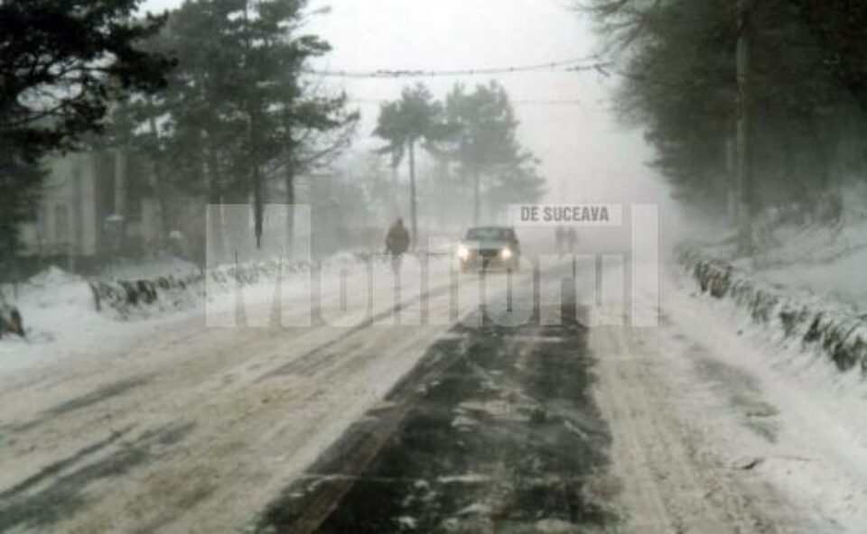 Astăzi, precipitațiile și vântul se reduc, dar vremea intră într-un proces de răcire accentuată, devenind geroasă