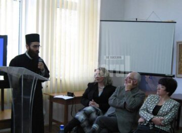 Pr. prof. Ioan Irimia, scriitoarea Angela Furtună, criticul de artă Valentin Ciucă și psihologul Catrina Cotoară