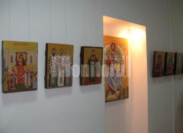 Secvență din expoziția Eikon, Symbolon, Eidolon