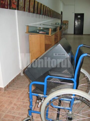 Instalația prezentată de părintele Emilian Gavrilean