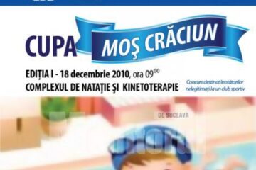 Competiție: Prima ediție a Cupei Moș Crăciun la înot, la Universitatea „Ștefan cel Mare”