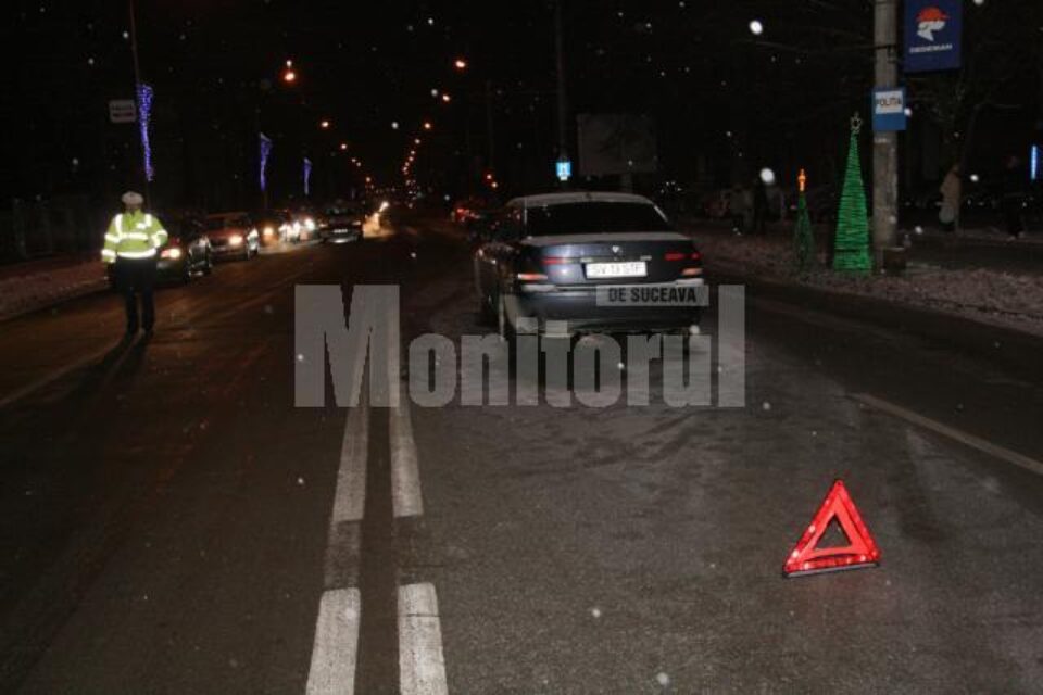 Accident grav: Doi soți, loviți în plin pe trecerea de pietoni, în fața Poliției