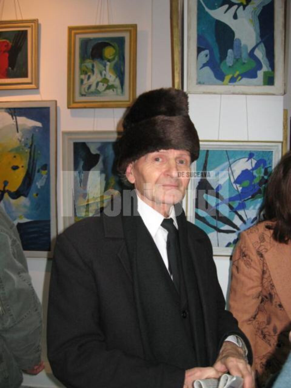 Mihai Ferbei la vernisaj
