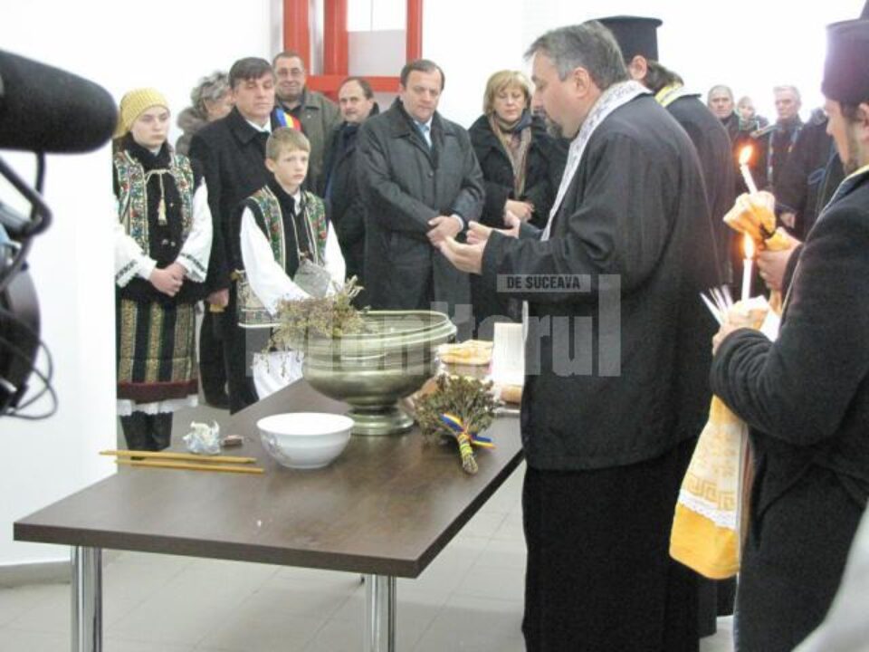 Investiție: La Bosanci a fost inaugurată o sală de sport de aproape 750.000 de euro