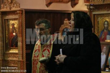 La Biserica Românească Holborn, din centrul Londrei, un adio trist în memoria lui Bogdan Gabriel Pădureț