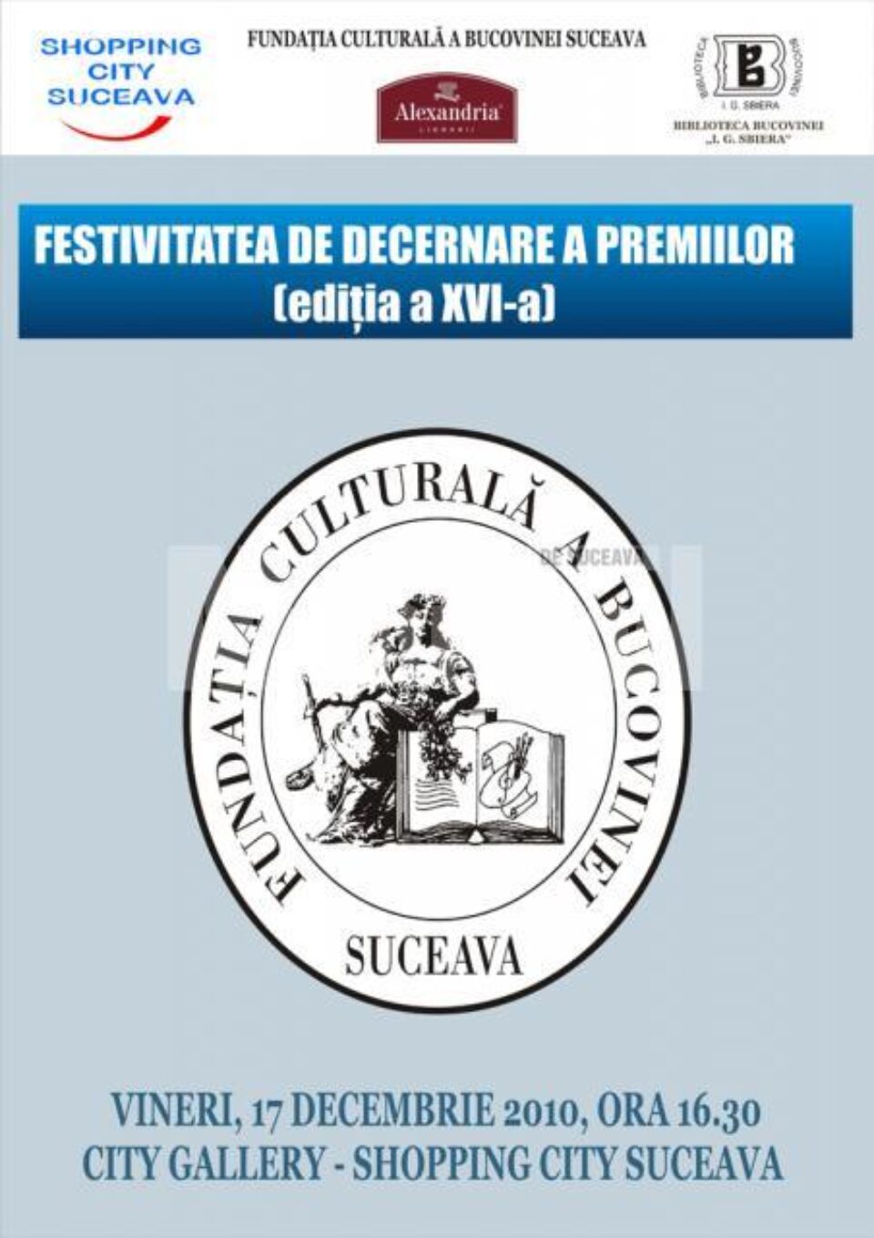 Decernarea premiilor FCB
