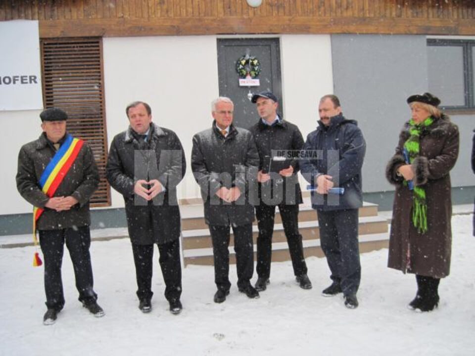 La Dumbrava-Grănicești a avut loc o scurtă festivitate