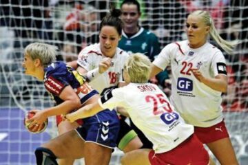 Naționala de handbal feminin a României a învins ieri, la Herning, reprezentativa Danemarcei. Foto: gsp.ro