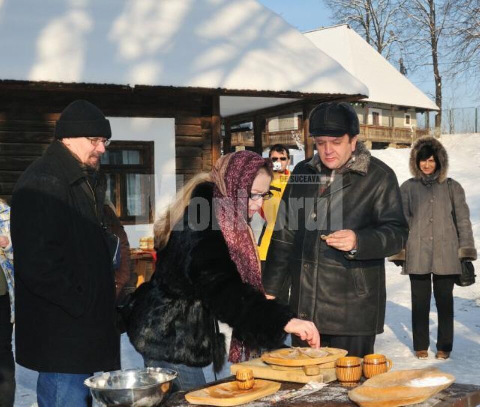 Gheorghe Flutur a gustat din șoric și și-a amintit de copilărie