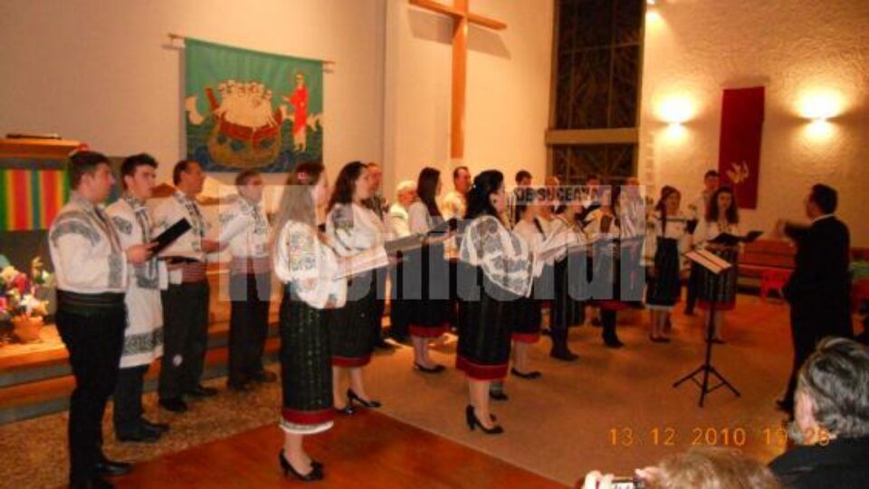 Corala Arhiepiscopiei Sucevei și Rădăuților, în concert la Neuchatel