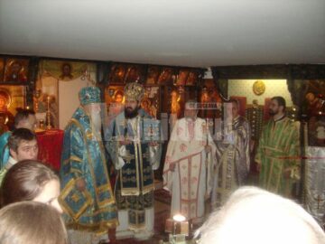 Slujbă arhierească la Lausanne