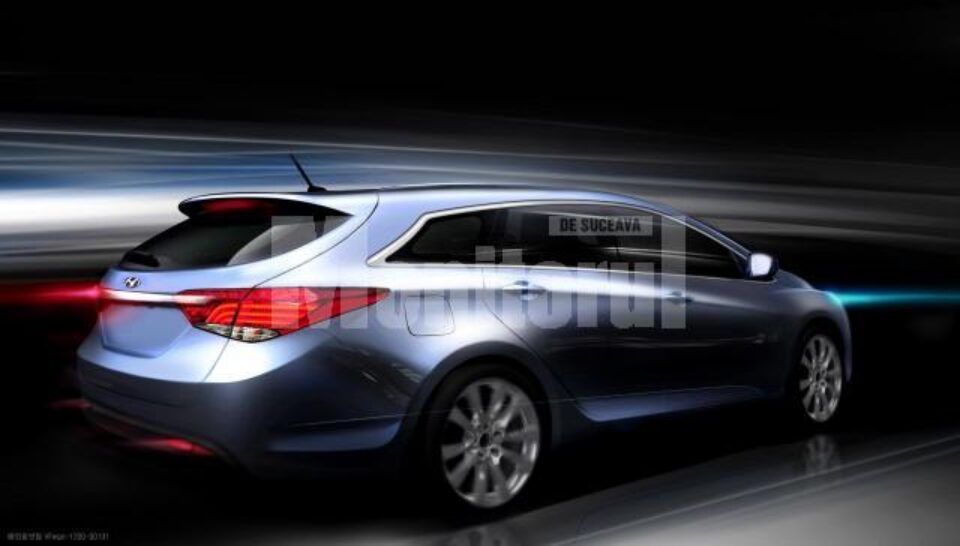 Hyundai i40 Station Wagon Rendering
