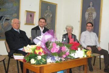 Autorii cărții, Vasile Jimboreanu și Raoul Zanca împreună cu Viorelia și Bogdan Braicu