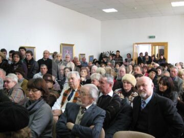 Participanți la manifestarea de la Biblioteca Bucovinei I.G. Sbiera