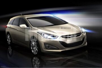 Hyundai i40 Station Wagon Rendering