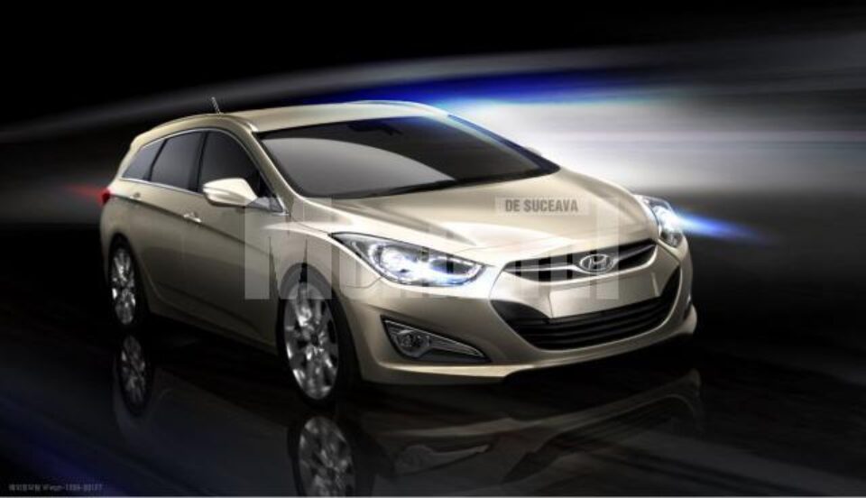 Hyundai i40 Station Wagon Rendering